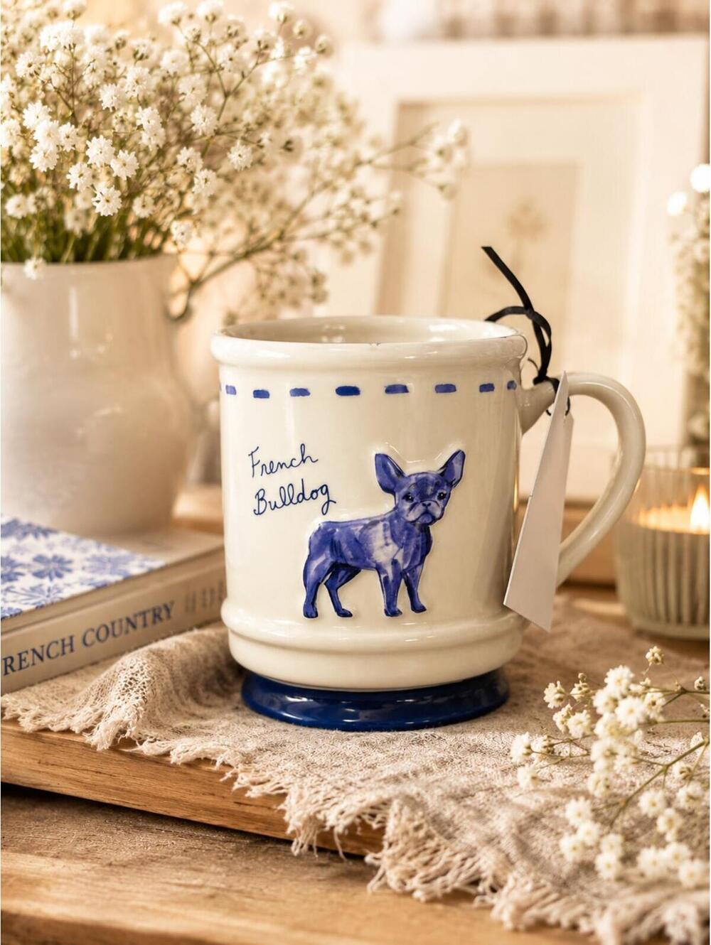 French Bulldog ceramic mug